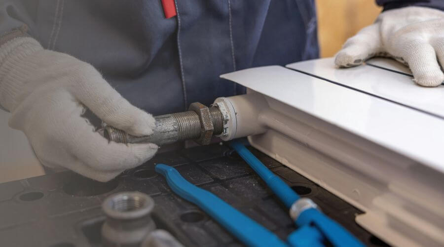 Professional water heater repair services in Courtland, KS